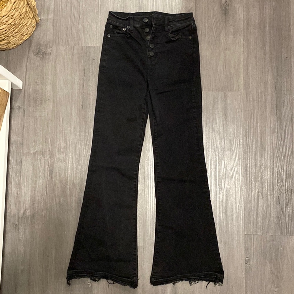American eagle highest rise flare jeans